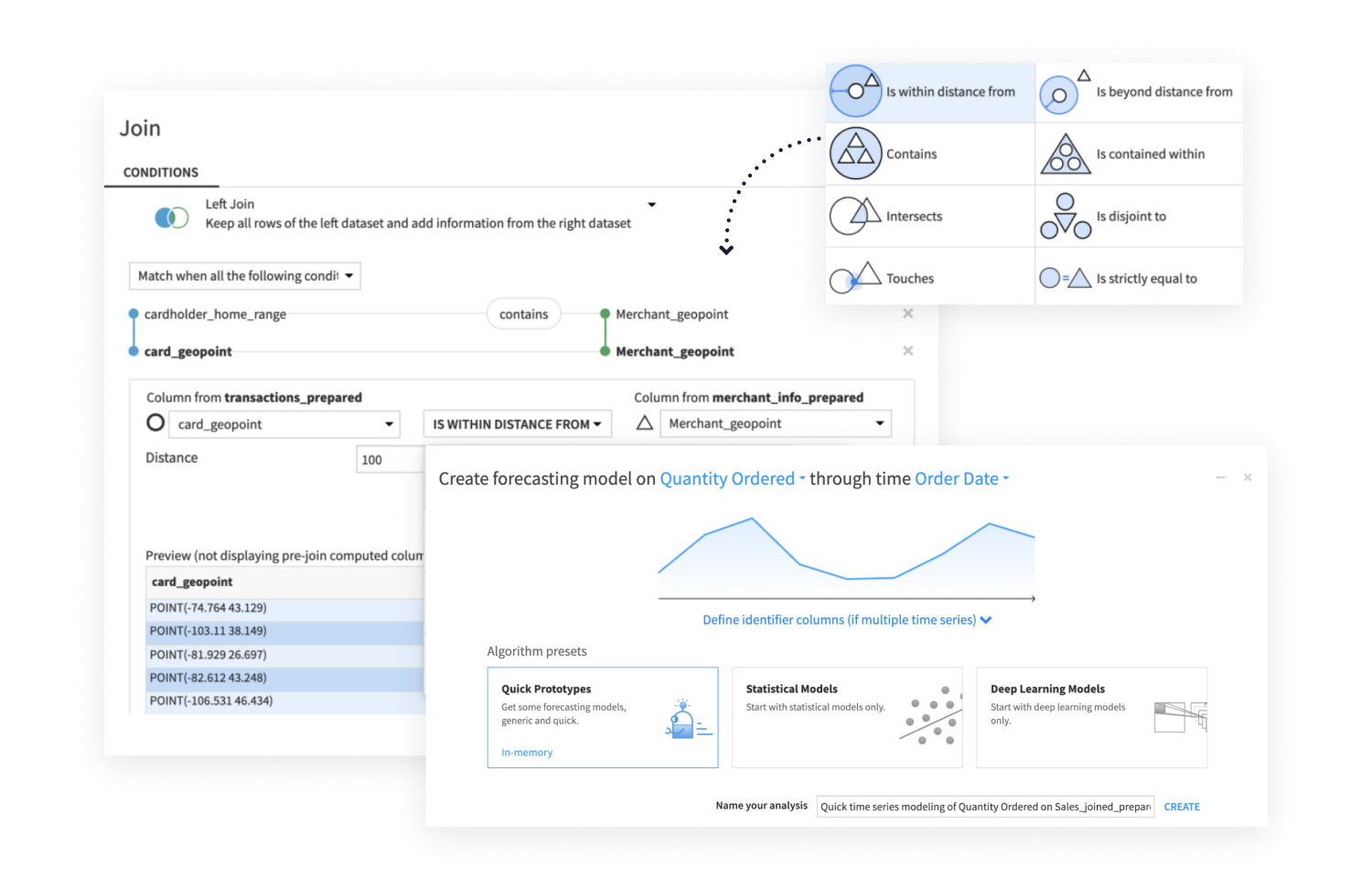 Advanced techniques with specialized data prep in Dataiku